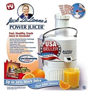Jack LaLane's Power Juicer Express Model MT-1020 • Fruits & Vegetables